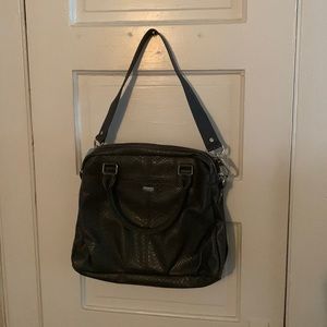 Jewell by Thirty-One Faux Leather Satchel Bag NWOT